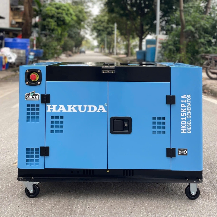 Máy phát điện chạy dầu 15KW HAKUDA HKD15KP1A chống ồn