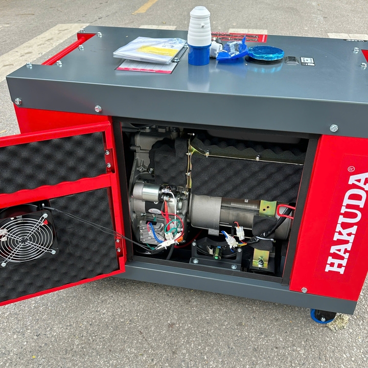 Máy phát điện chạy dầu diesel 8KW HAKUDA HKD8000P1