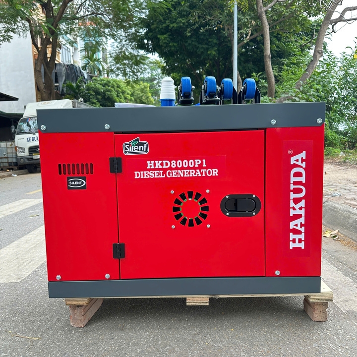 Máy phát điện chạy dầu diesel 8KW HAKUDA HKD8000P1