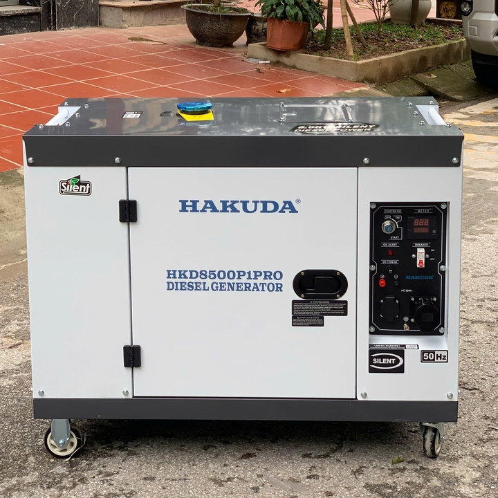 Máy phát điện chạy dầu diesel 8KW HAKUDA HKD8500P1PRO siêu êm