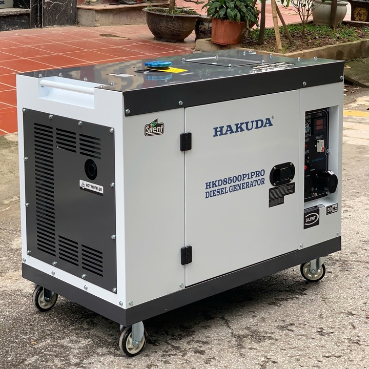 Máy phát điện chạy dầu diesel 8KW HAKUDA HKD8500P1PRO siêu êm