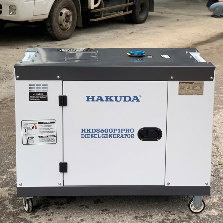 Máy phát điện chạy dầu diesel 8KW HAKUDA HKD8500P1PRO siêu êm