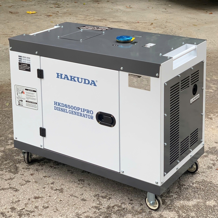 Máy phát điện chạy dầu diesel 8KW HAKUDA HKD8500P1PRO siêu êm