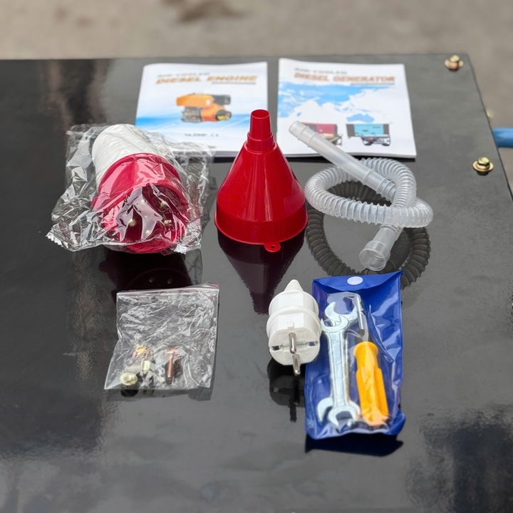 Máy phát điện chạy dầu diesel 8KW HAKUDA HKD8500P3A 3 pha