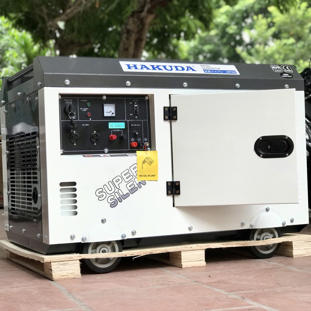 Máy Phát Điện Chạy Dầu Hakuda GS 10KVA 3 Pha