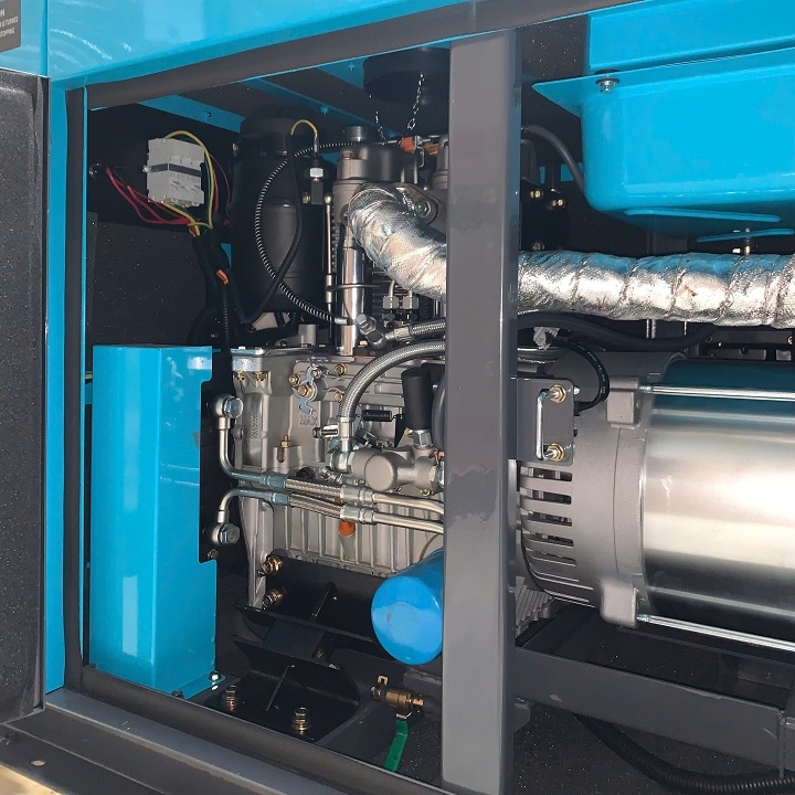 Máy phát điện chạy dầu HAKUDA HKD12000P3 PRO 12KW siêu cách âm