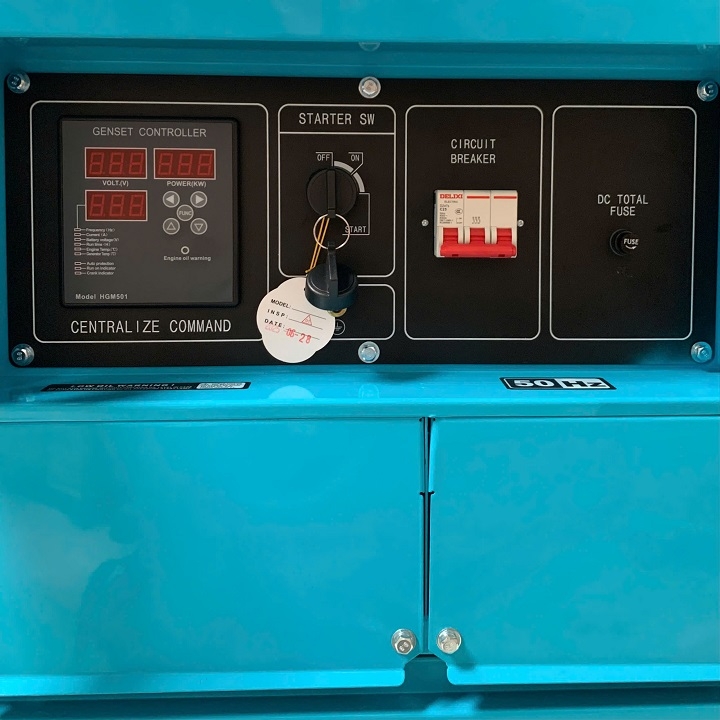 Máy phát điện chạy dầu HAKUDA HKD12000P3 PRO 12KW siêu cách âm