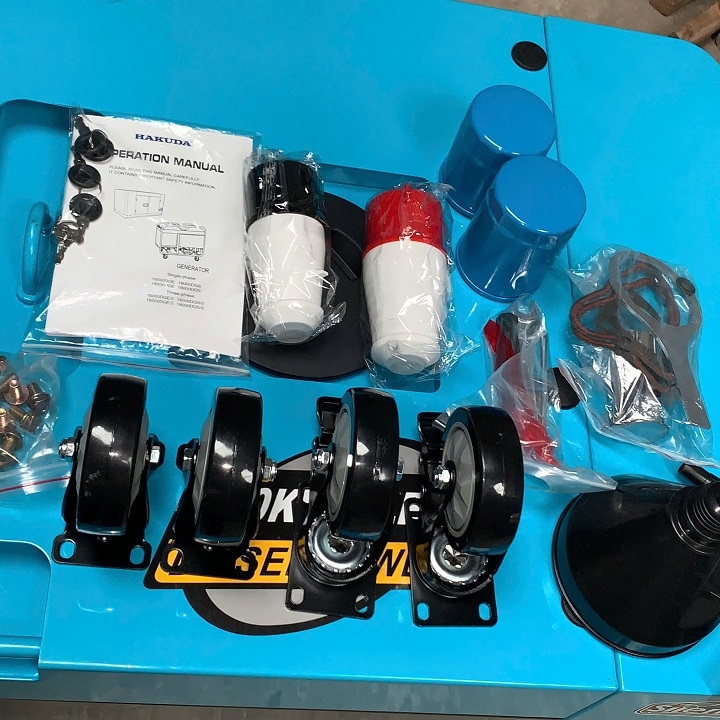 Máy phát điện chạy dầu HAKUDA HKD12000P3PRO 15KVA siêu cách âm