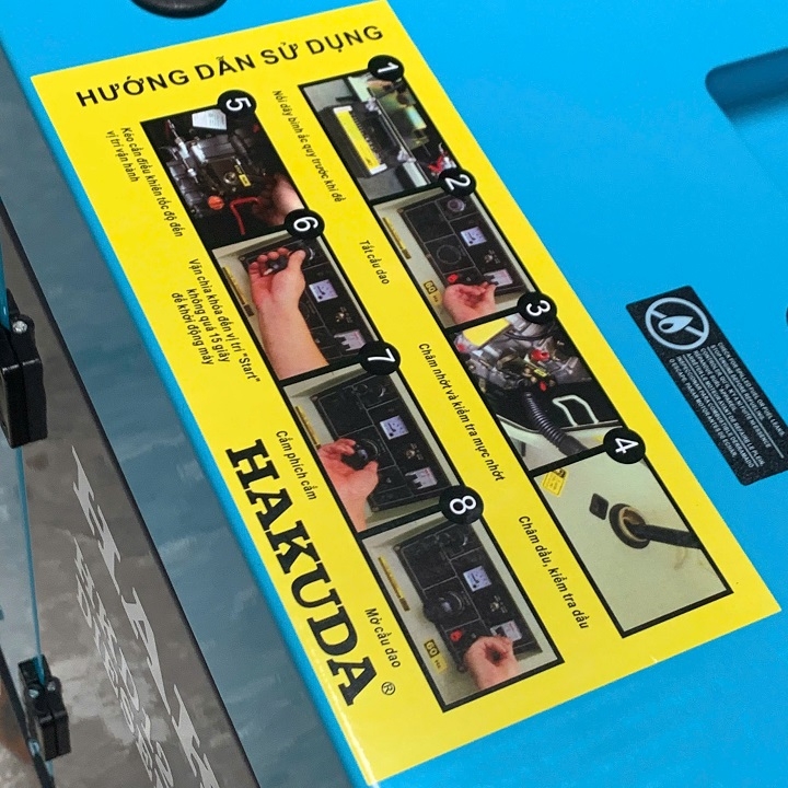 Máy phát điện chạy dầu HAKUDA HKD12000P3PRO 15KVA siêu cách âm