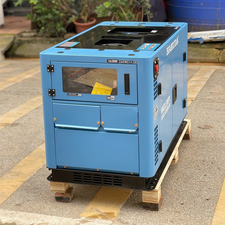 Máy phát điện chạy dầu HAKUDA HKD13KP1 12KW chống ồn