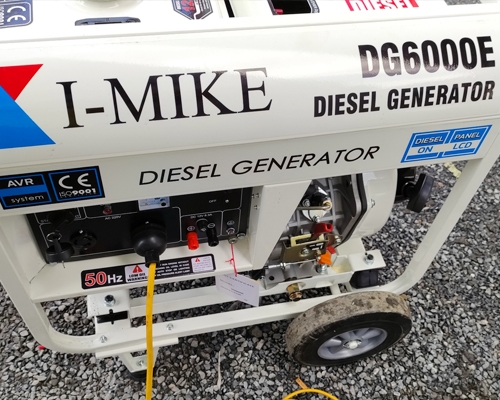 Máy phát điện chạy dầu I-MIKE 5KW DG6000E