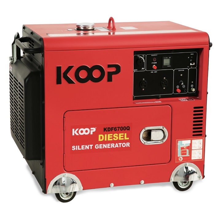 Máy phát điện chạy dầu KOOP 5KW KDF6700Q