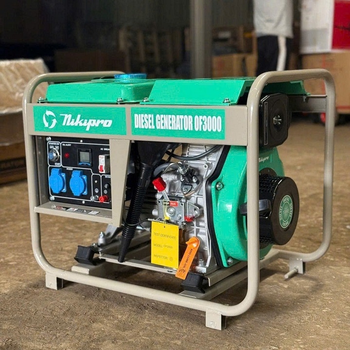 Máy phát điện chạy dầu NIKIPRO 3KW OF-3000