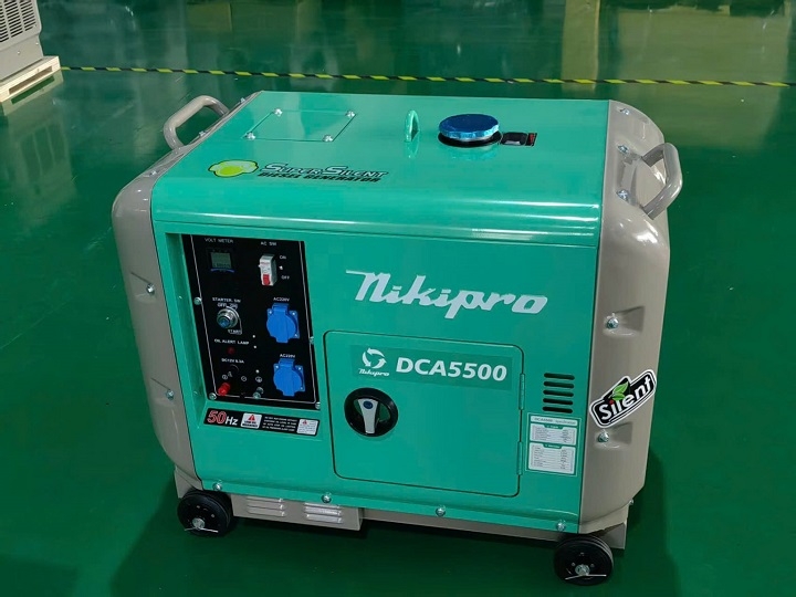 Máy phát điện chạy dầu NIKIPRO 5KW DCA-5500 cách âm