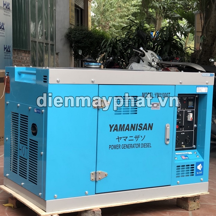 Máy Phát Điện Chạy Dầu Yamanisan 10KVA YM11000T/Y 1Pha