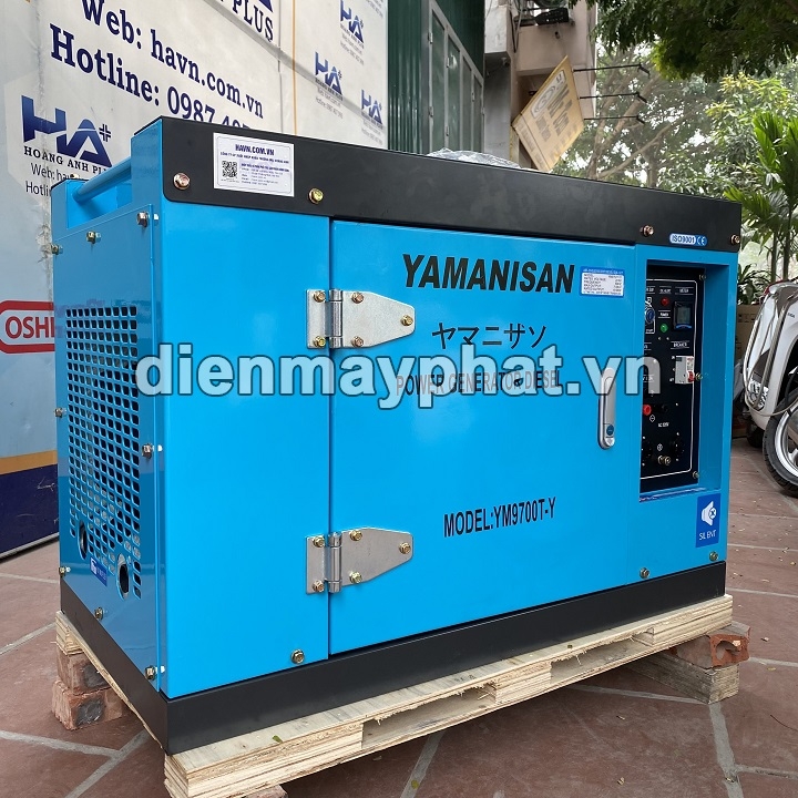 Máy Phát Điện Chạy Dầu Yamanisan 7Kw YM9700T/Y