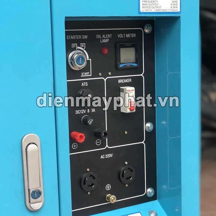 Máy Phát Điện Chạy Dầu Yamanisan 10KVA YM11000T/Y 1Pha