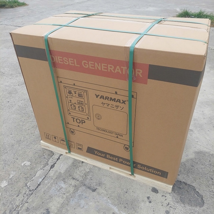 Máy phát điện chạy dầu YARMAX 7KW YW9800TH siêu cách âm