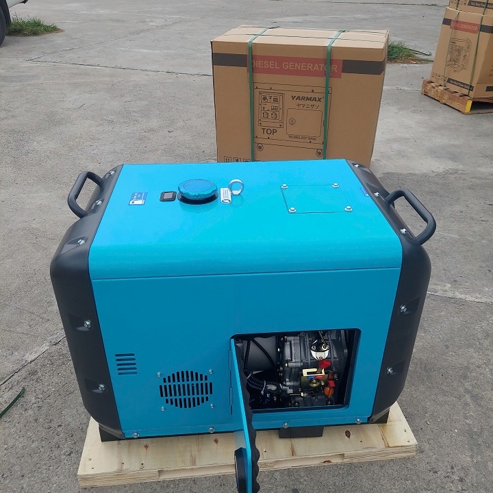 Máy phát điện chạy dầu YARMAX 7KW YW9800TH siêu cách âm