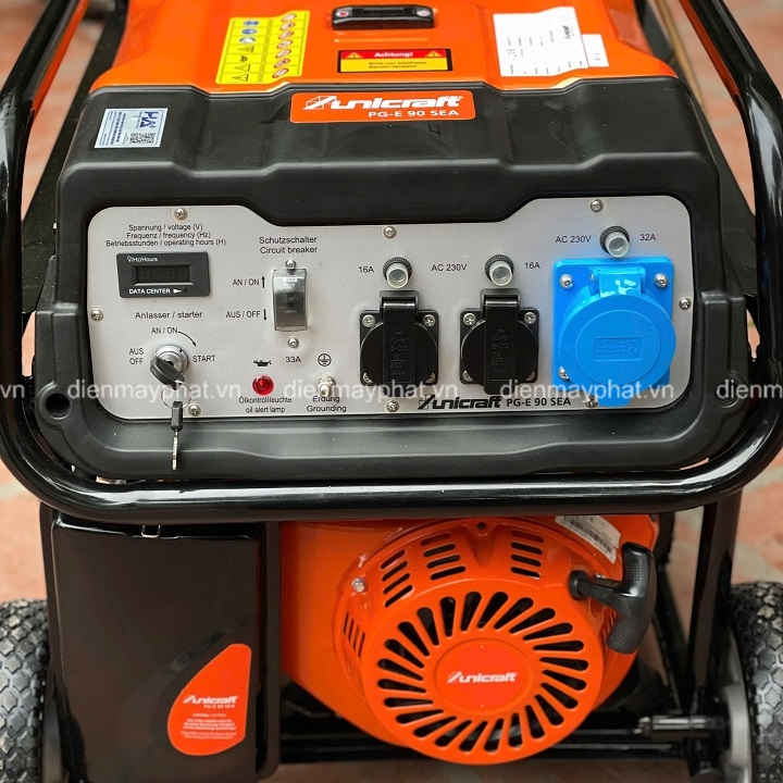 Máy phát điện chạy xăng 8KW UNICRAFT PG-E90 SEA