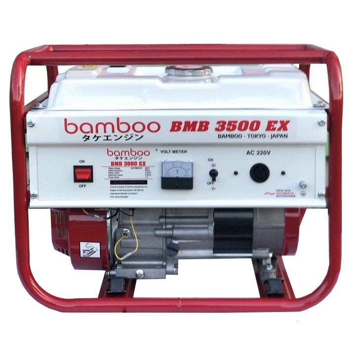 Máy Phát Điện Chạy Xăng Bamboo 3Kw BMB 3500EX