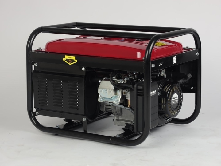 Máy phát điện chạy xăng HUQAMA HQ3500E 3KW đề