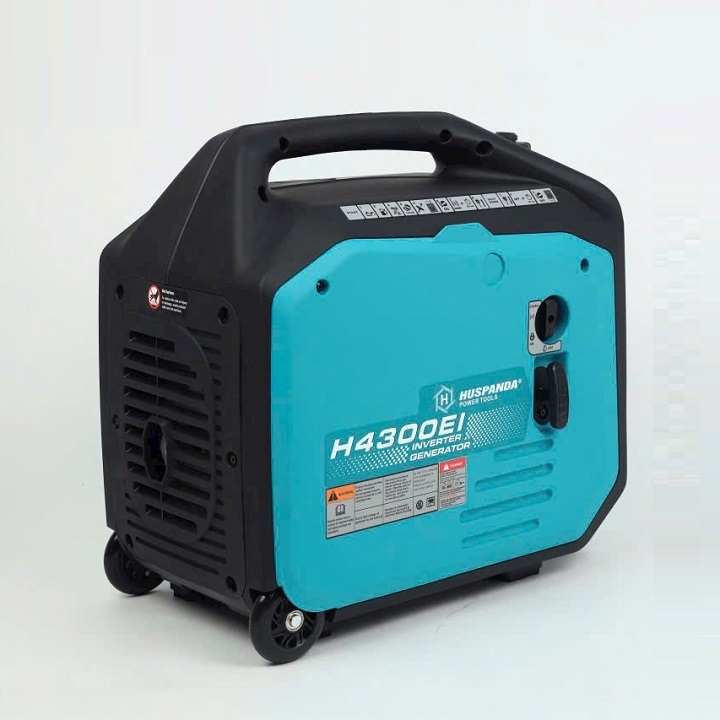 Máy phát điện gia đình dùng xăng HUSPANDA 3.8kW H4300EI siêu cách âm
