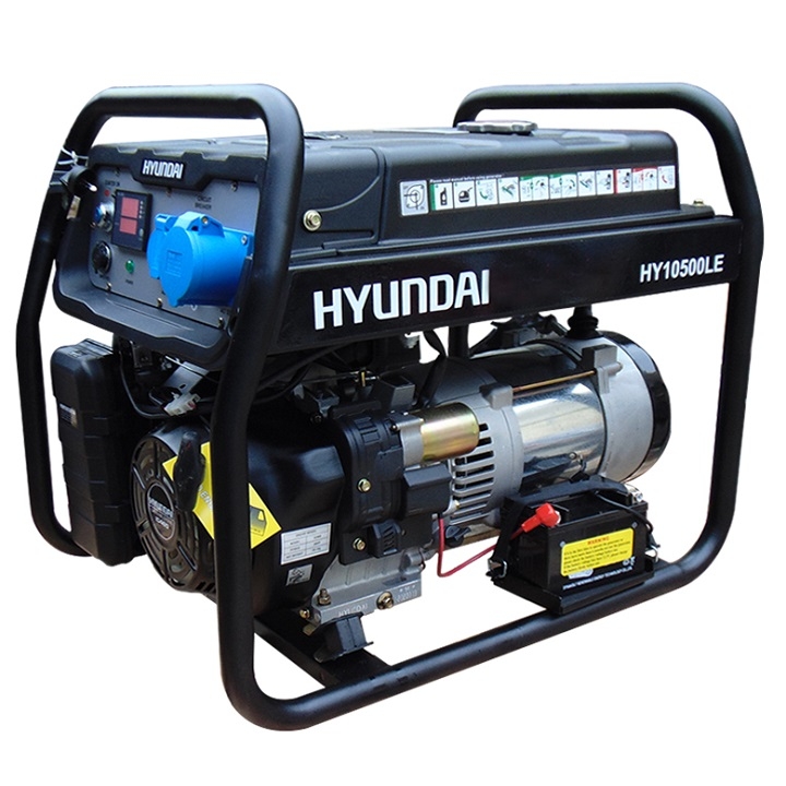 Máy Phát Điện Chạy Xăng Hyundai 7.5KVA-8.2KVA HY10500LE