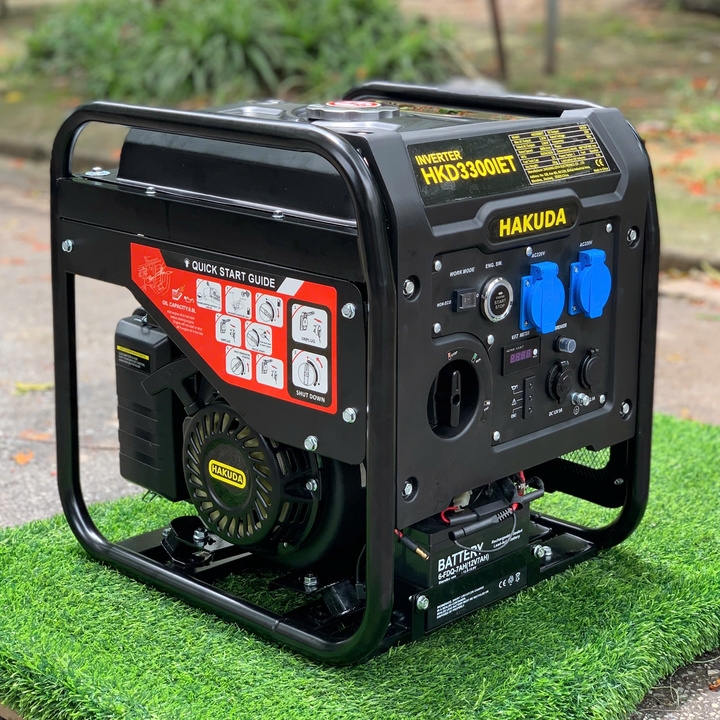 Máy phát điện động cơ xăng inverter HAKUDA 3KW HKD3300IET