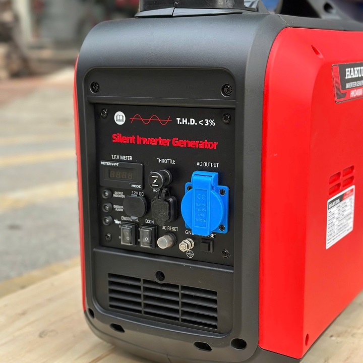 Máy phát điện chạy xăng Inverter 4KW HAKUDA HKD4000i