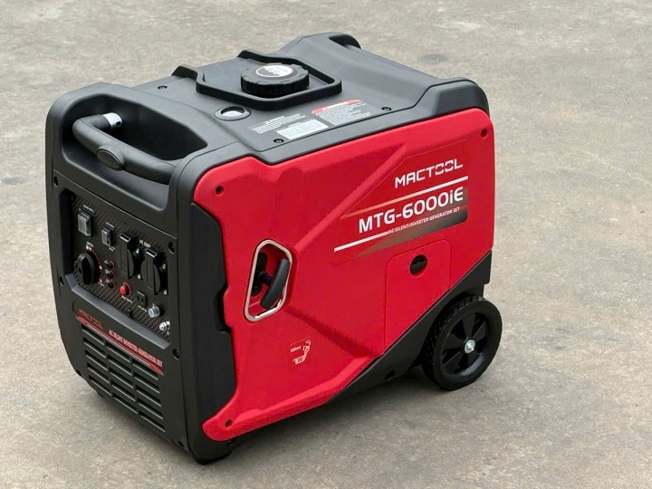 Máy phát điện chạy xăng MACTOOL MTG-6000iE 4.2KW inverter