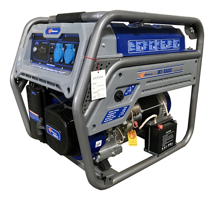 Máy phát điện chạy xăng MITSUNINI 5KW MT6500E đề nổ