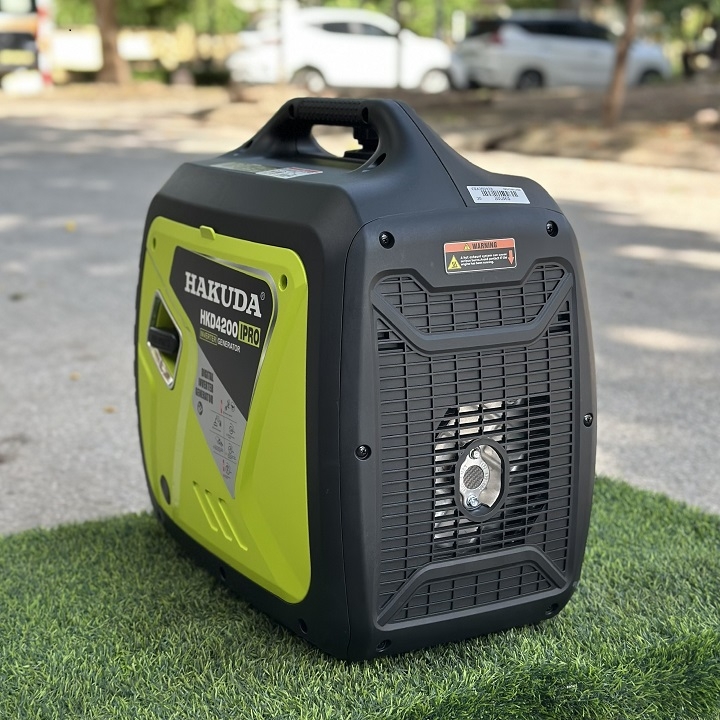 Máy phát điện chạy xăng 4.2KW Hakuda Inverter HKD4200IPRO siêu êm