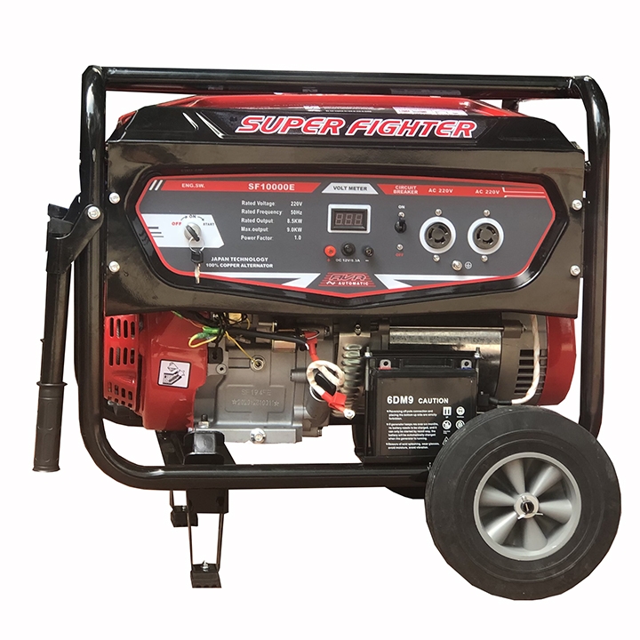 Máy phát điện chạy xăng SUPER FIGHTER 9KW SF10000E đề
