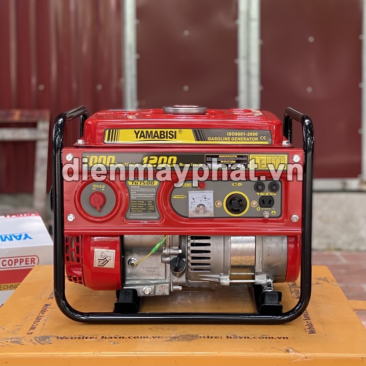 Máy phát điện chạy xăng YAMABISI 1Kw TG1500