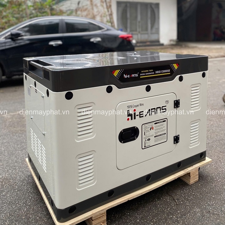 Máy phát điện diesel HI-EARNS 9KW HEG12000SE cách âm