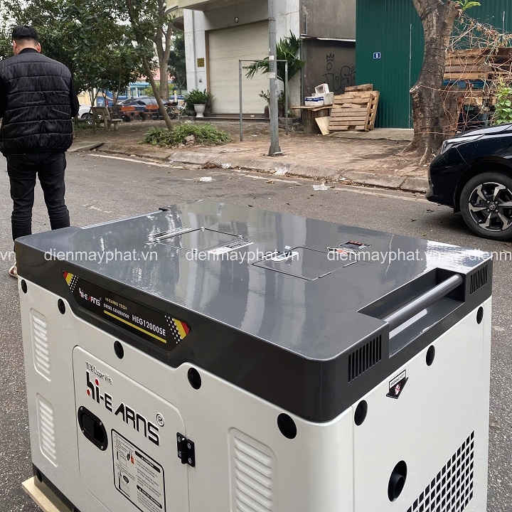 Máy phát điện diesel HI-EARNS 9KW HEG12000SE cách âm