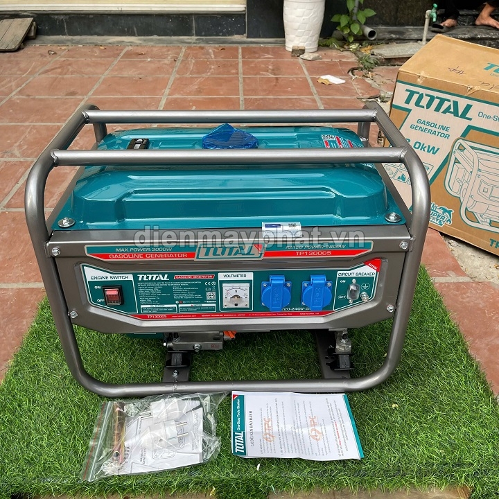 Máy phát điện chạy xăng TOTAL 3KW TP130005