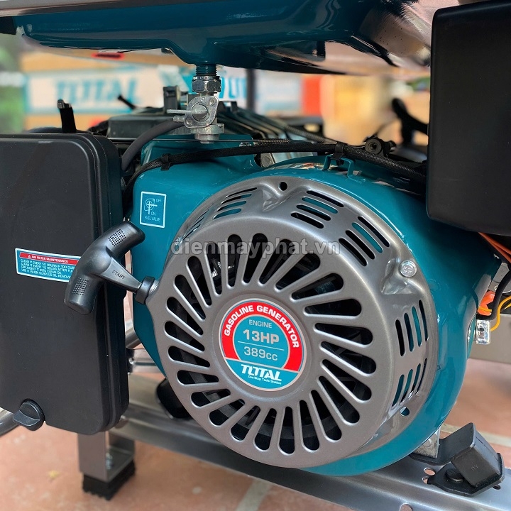 Máy phát điện động cơ xăng TOTAL TP155001 5.5kW