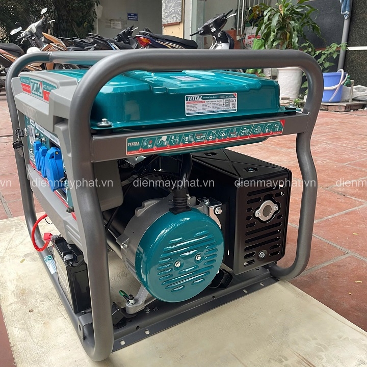 Máy phát điện động cơ xăng TOTAL TP175006 7.5kW