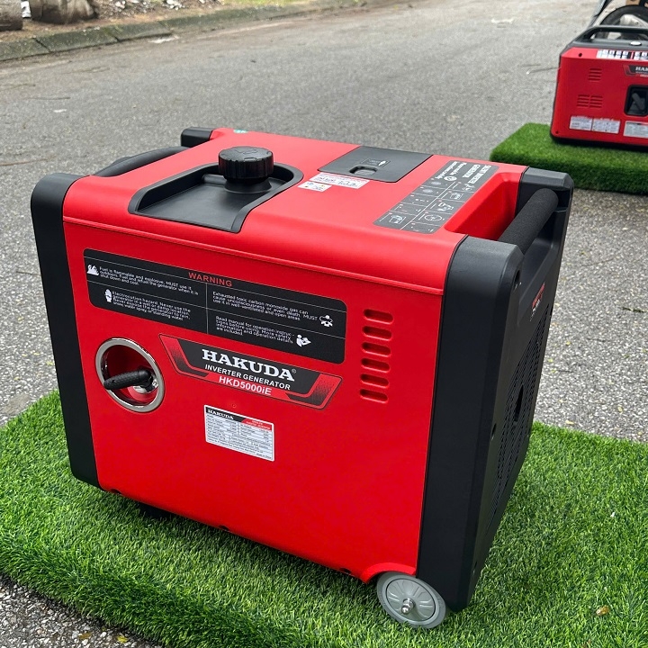 Máy phát điện inverter chạy xăng HAKUDA 5KW HKD5000IE siêu cách âm