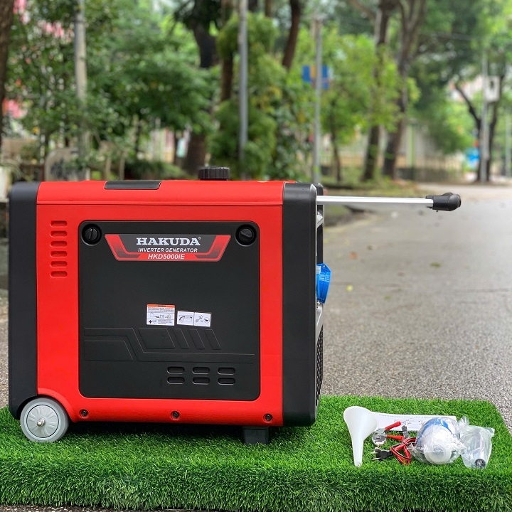 Máy phát điện inverter chạy xăng HAKUDA 5KW HKD5000IE siêu cách âm