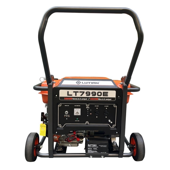 Máy phát điện chạy xăng LUTIAN 5Kw LT7990E có đề
