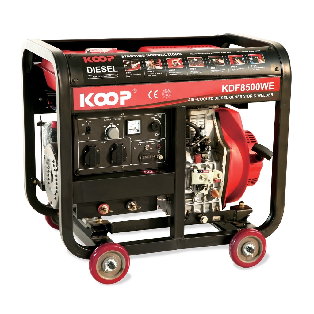 Máy phát hàn chạy dầu 8KW KOOP KDF8500WE