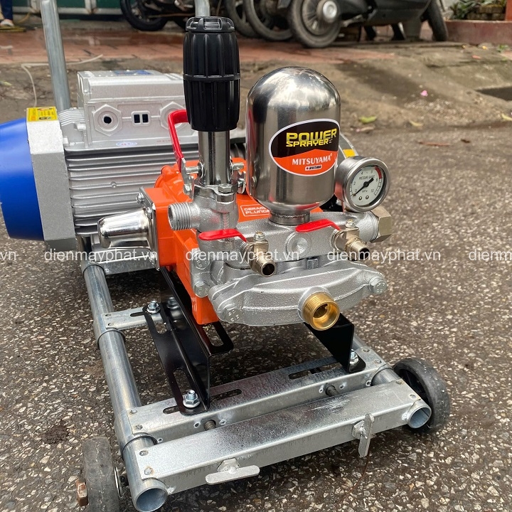 Máy phun xịt thuốc dây đai MITSUYAMA 1HP TL299CP Pitton sứ
