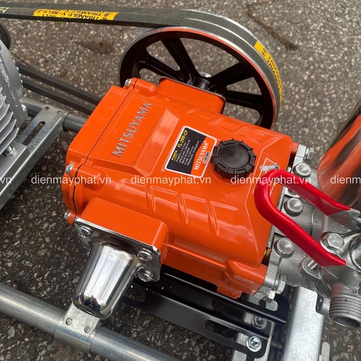 Máy phun xịt thuốc dây đai MITSUYAMA 1HP TL299CP Pitton sứ
