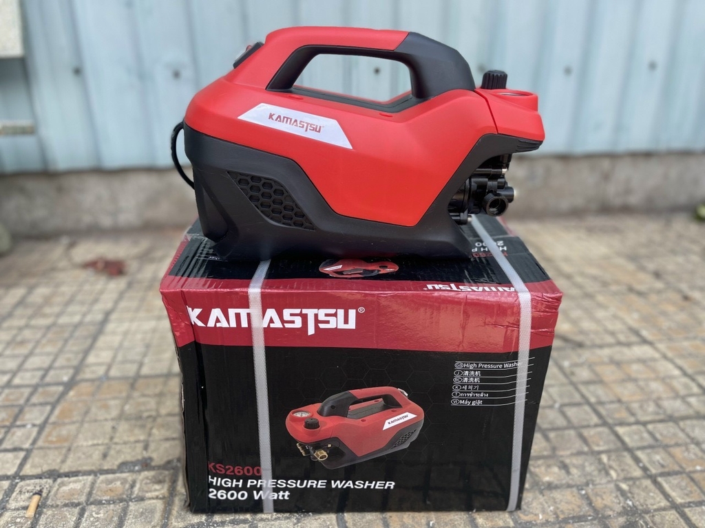 Máy rửa xe KAMASTSU 2600W KS 2600