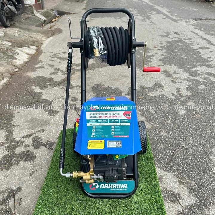 Máy rửa xe cao áp 2.9KW NAKAWA NK-HPC2900PLUS