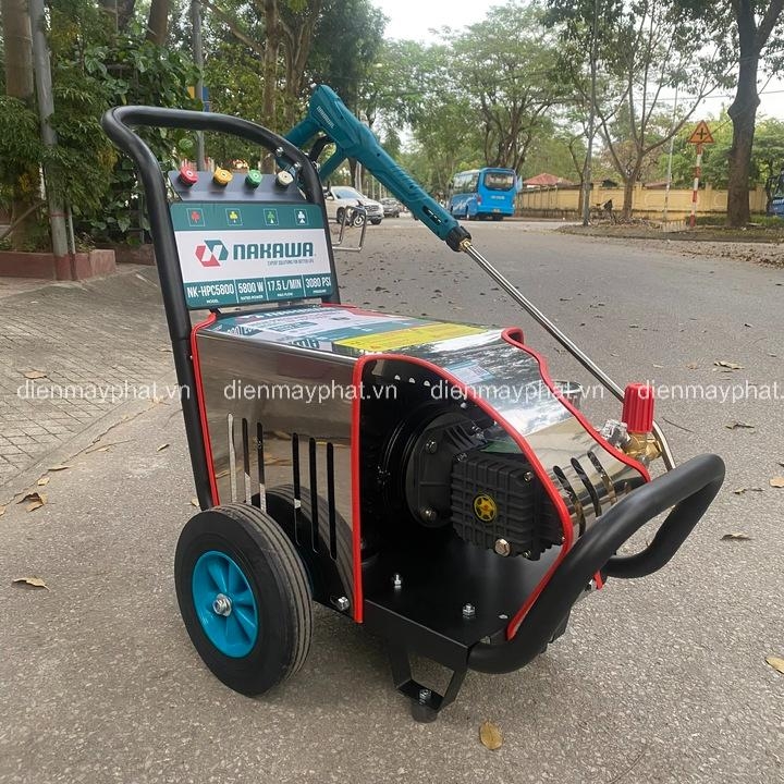 Máy rửa xe cao áp 5.8KW NAKAWA NK-HPC5800 3 pha