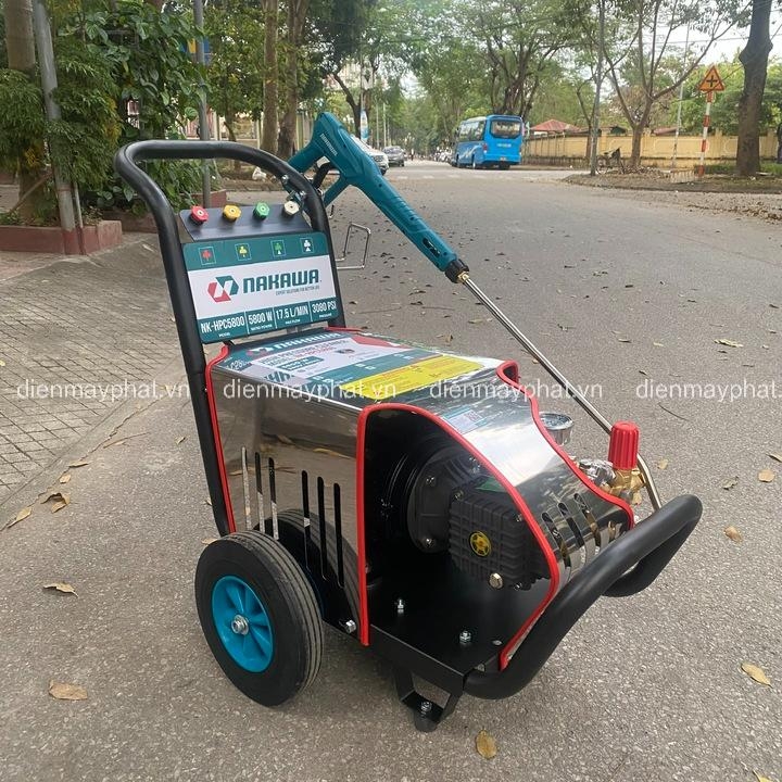 Máy rửa xe cao áp 5.8KW NAKAWA NK-HPC5800 3 pha